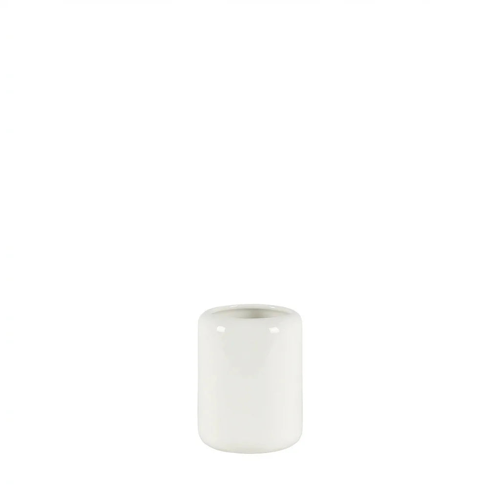 Glossy White Ceramic Bathroom Bundle — 3-Piece Set | Ceramic-25-0649