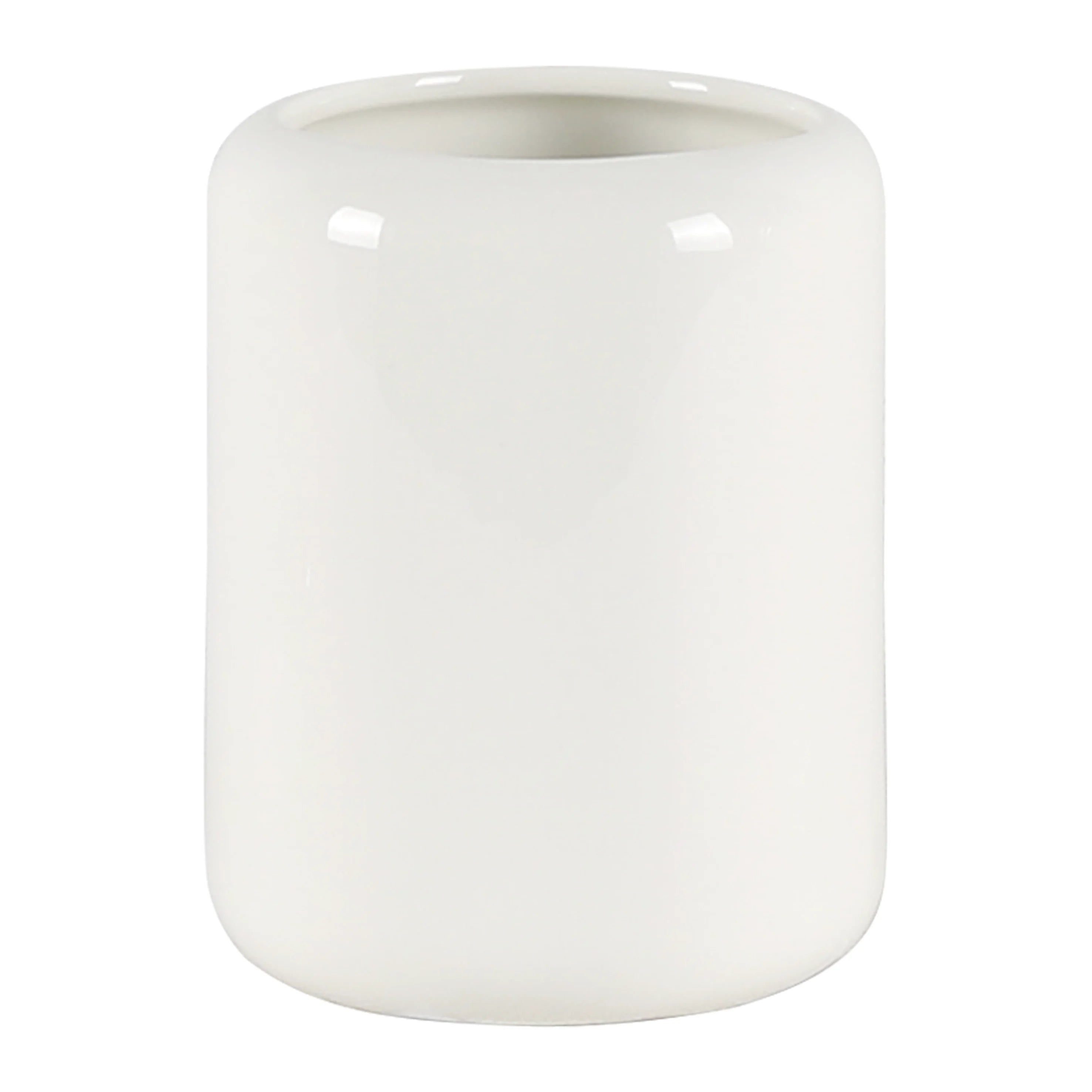 Glossy White Ceramic Tumbler | Ceramic-25-0649