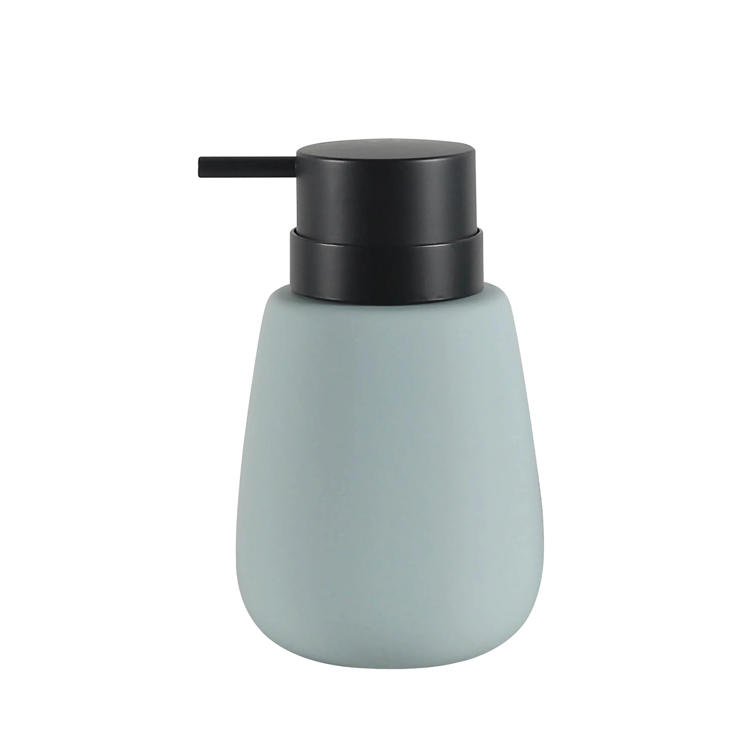 Sage Blue Matte Tapered Ceramic Lotion Dispenser | Ceramic-25-0629