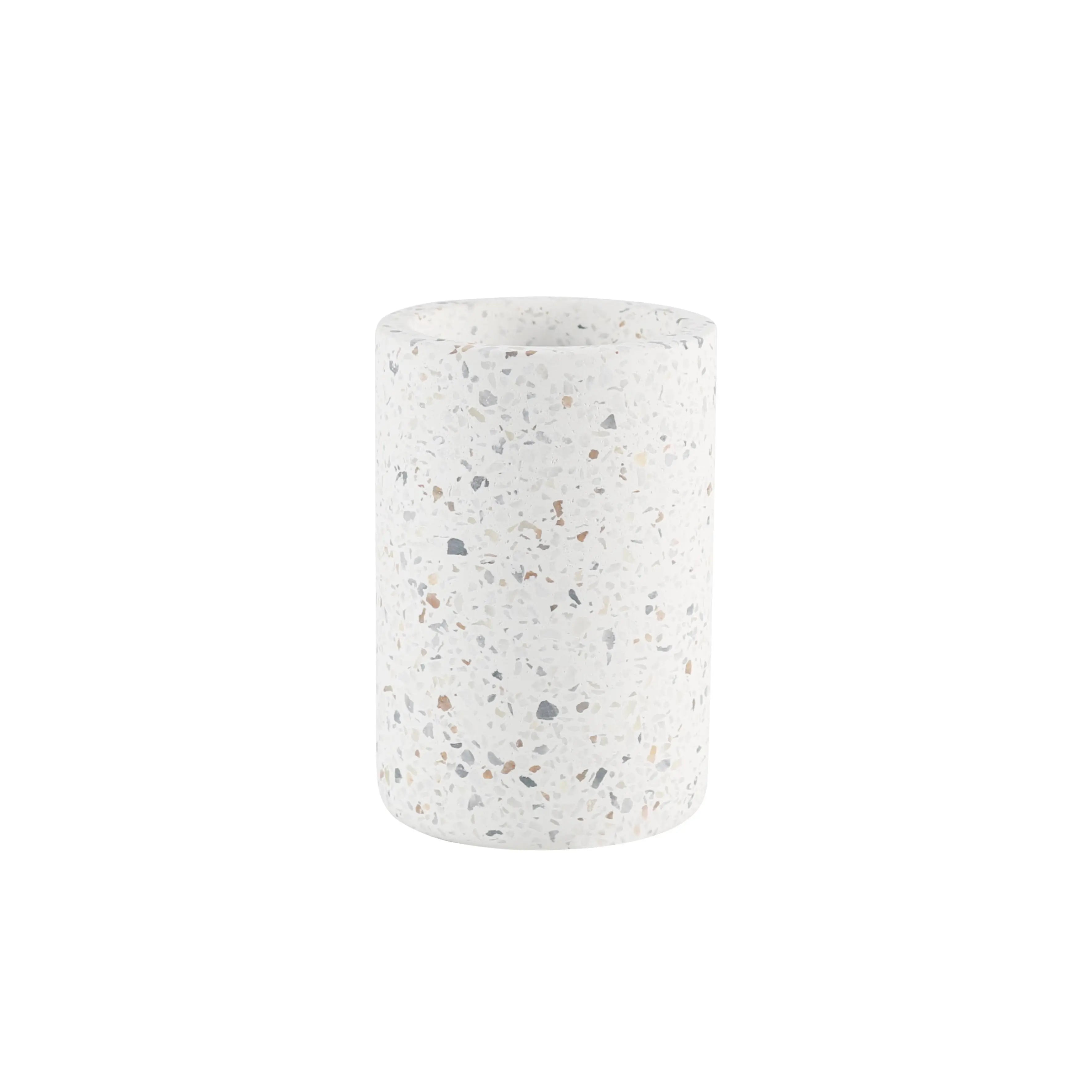 Nordic Terrazzo Cement Tumbler | Cement-25-06102