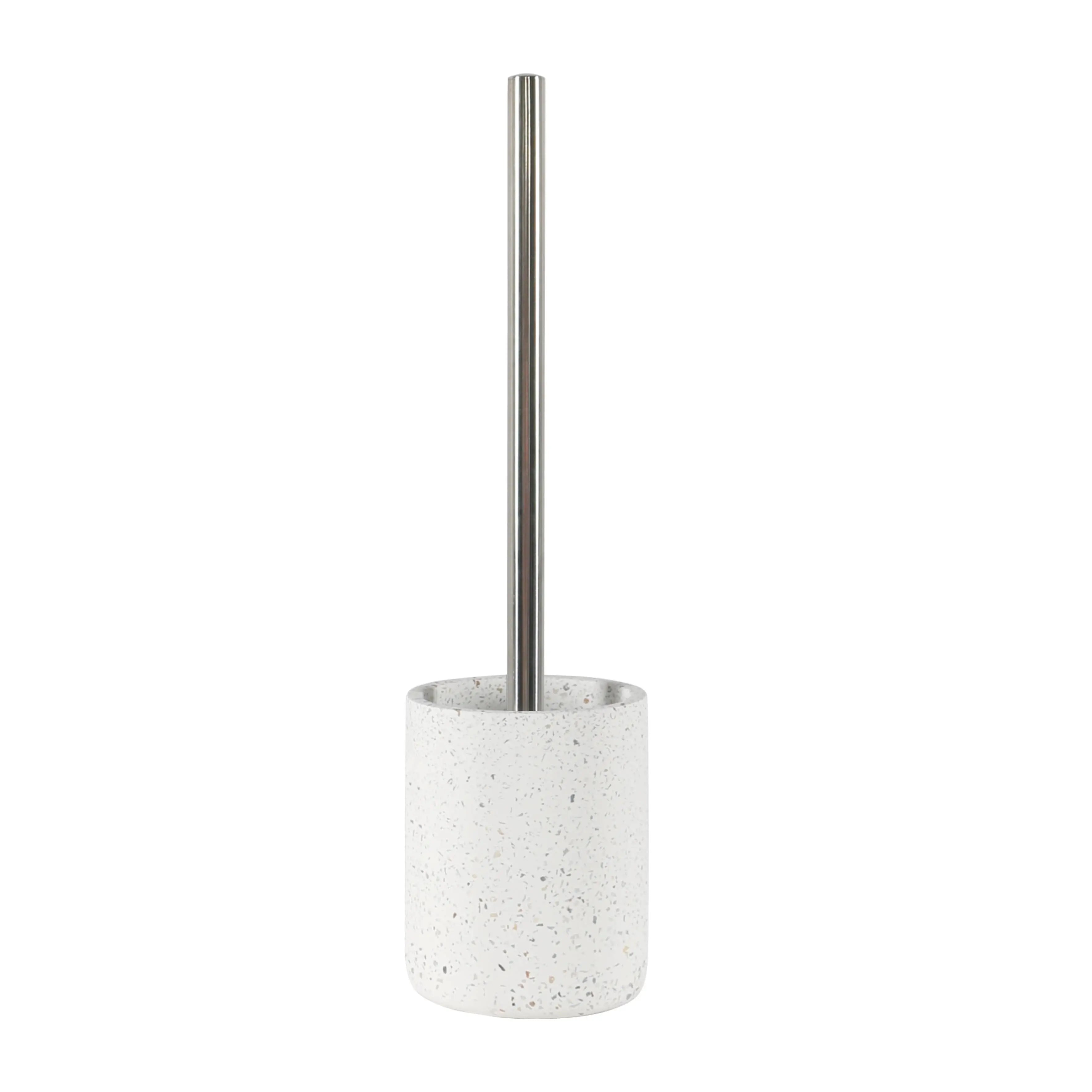 Nordic Terrazzo Cement Toilet Brush Holder | Cement-25-06102