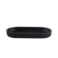 Matte Black Resin Bathroom Tray | Resin-25-0697-TRAY