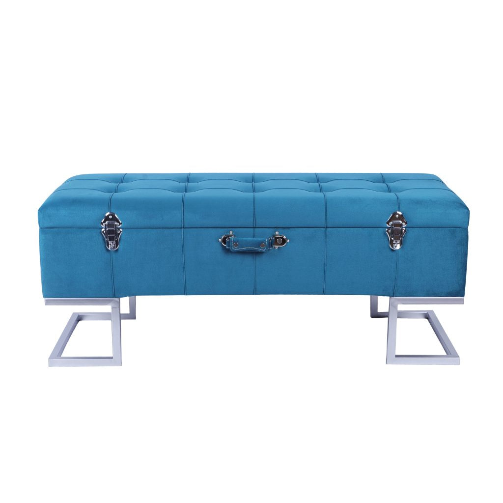 Peacock Blue Silver Base